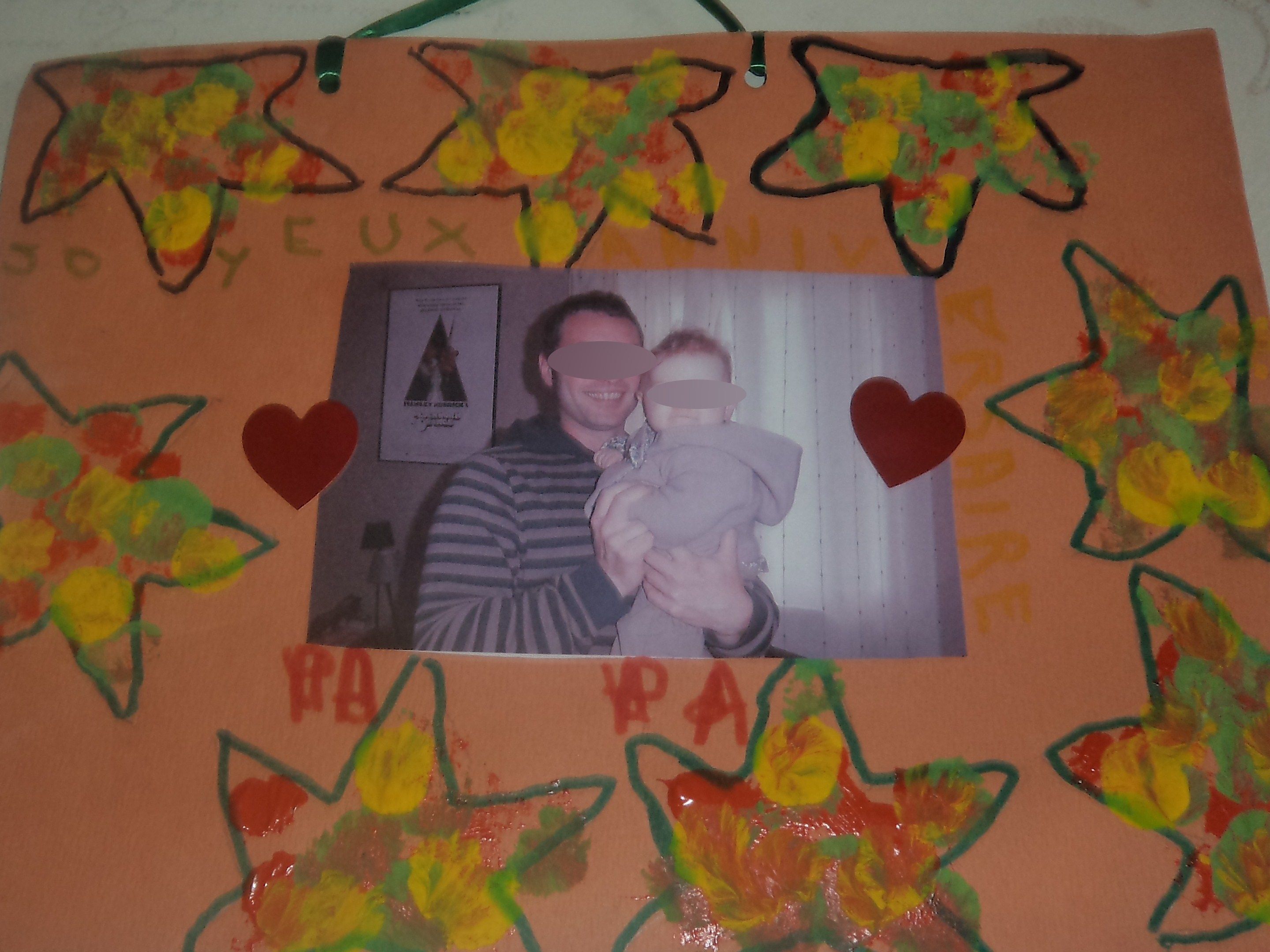 Cadeau d'anniversaire pour le papa de Margot